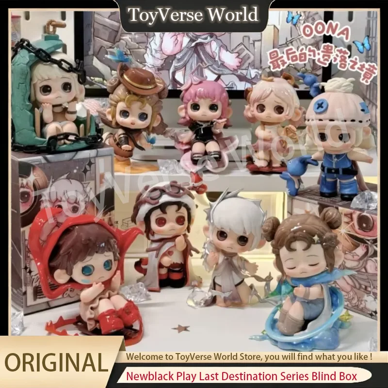 

Newblack Play Last Destination Series Blind Box Trendy Desktop Decoration Surprise Mystery Box Collectible Gk Figure Toys Gifts