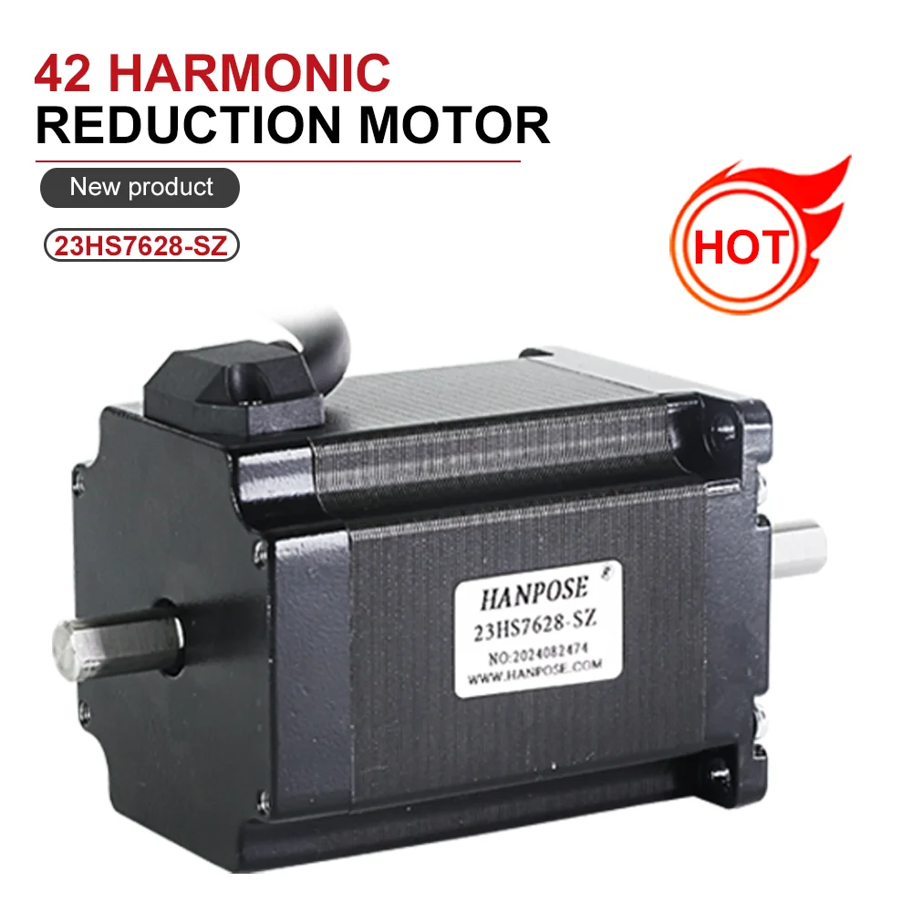 

1pcs 23HS7628-SZ 2.8A 189N.cm 1.8 degree for CNC worm wheel edging machine Stepper Motor Nema 23 Double shaft stepper Motor