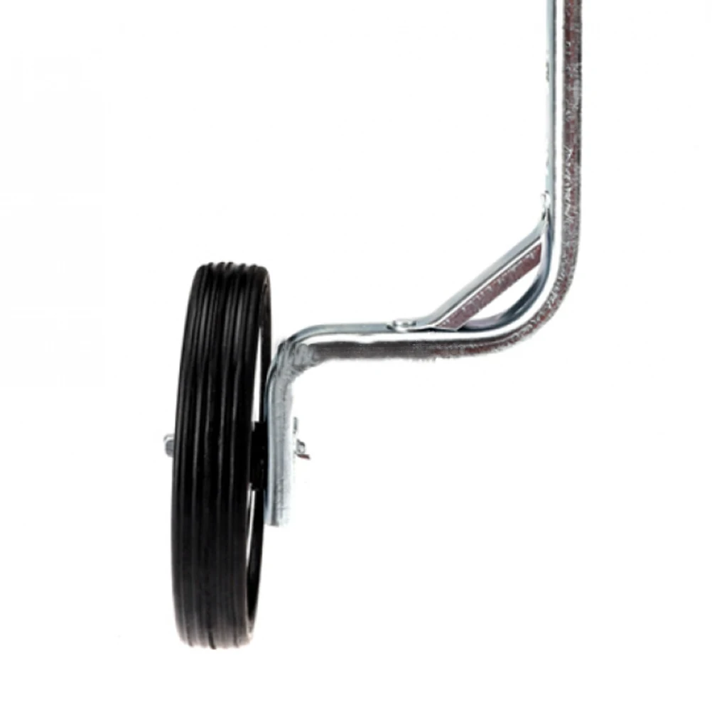 

Universal Adjustable Bike Training Wheels 12 14 16 18 20 Inch Silver Black Metal Rubber For Kids Children Cycling Riding