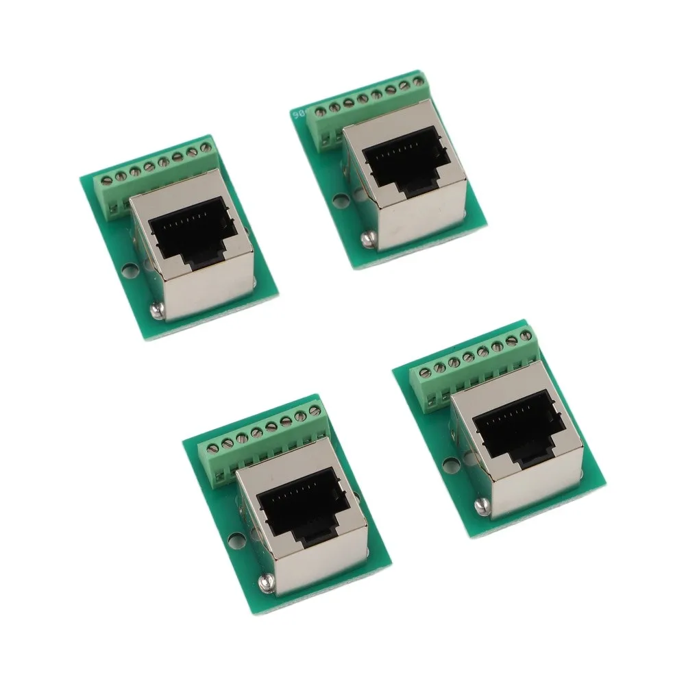 Female Ethernet For Home Network Setup 8 Contact Design Screw Terminal Wiring Ready To Use For Network Devices