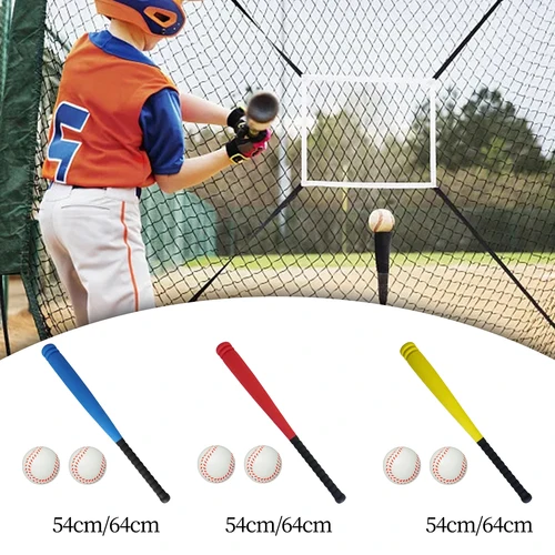 Juego de pelotas de bate de béisbol para niños, juguete de béisbol de esponja, juego de bateo seguro para niños pequeños, parque infantil de actividades de regalo