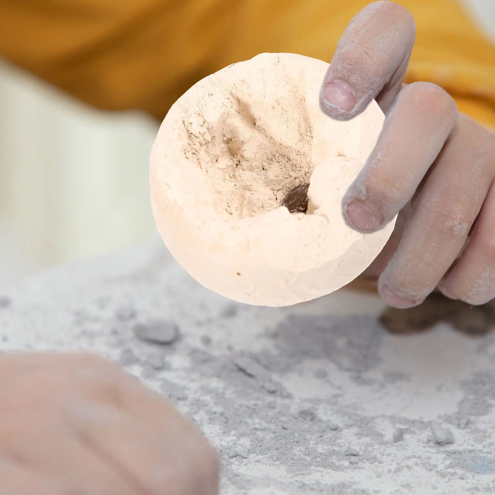 

Moon Digging Kit Gemstone Excavation Kids Toy Plaster Discovery Gems Dig Mining Puzzle Parent Child Interactive Educational Fun
