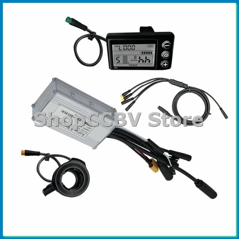 controller-onda-sinusoidale-ebike-a-tre-modalita-24v-36v-48v-17a-con-display-lcd-s866-connettore-impermeabile-per-350w-ebike-a55