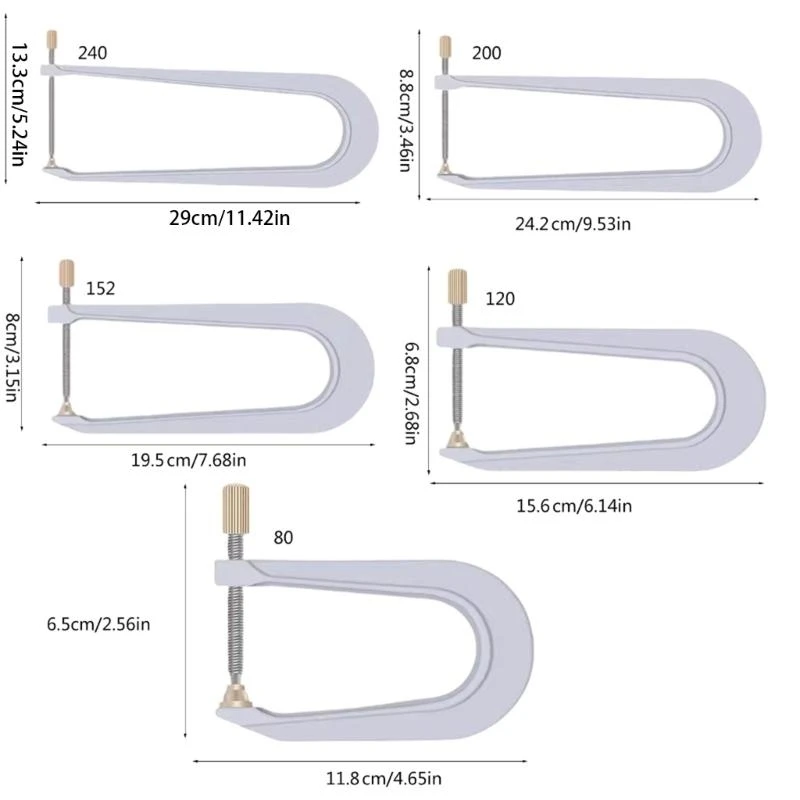 Зажим для скрипки из алюминиевого сплава, зажим для скрипки, инструмент для изготовления липкой балки для виолончели, зажим для скрипки, простой в использовании