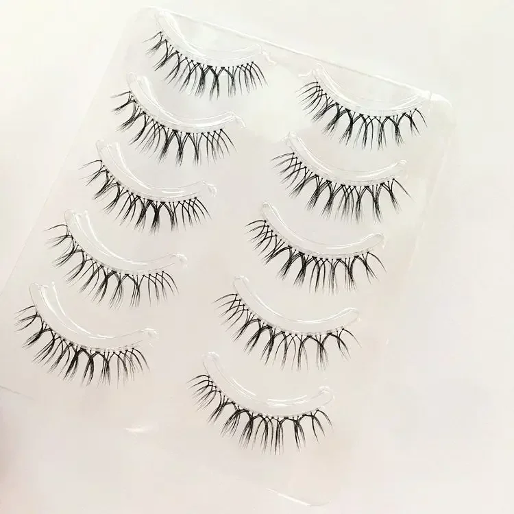 Dramatic Natural Faux False Eyelash Extension Makeup Wholesale Eyelashes