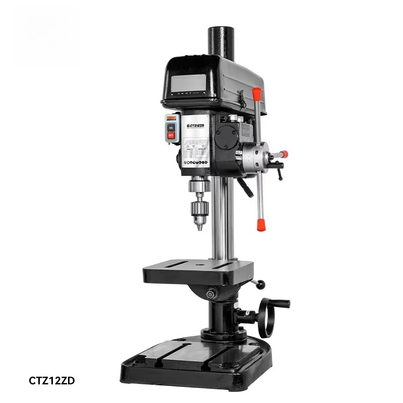 CTZ12ZD-perforadora de banco con alimentación automática, perforadora de banco de alta precisión de grado Industrial, perforadora de banco pequeña