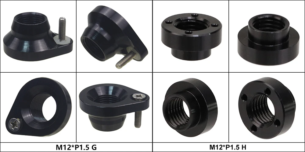 HEPPE MTB Rennrad Steckachse Mutter M12 M14 M15 Gewinde Achsmuttern Fahrradnabenrohr Welle Spießkappe für P1.0/1.25/1.5/1.75mm Thru Alxe – Detail 22