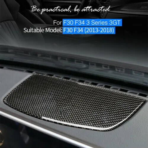 Carbon Fiber For BMW F30 F34 Carbon Fiber Car Interior Dashboard Panel Decoration 3 series