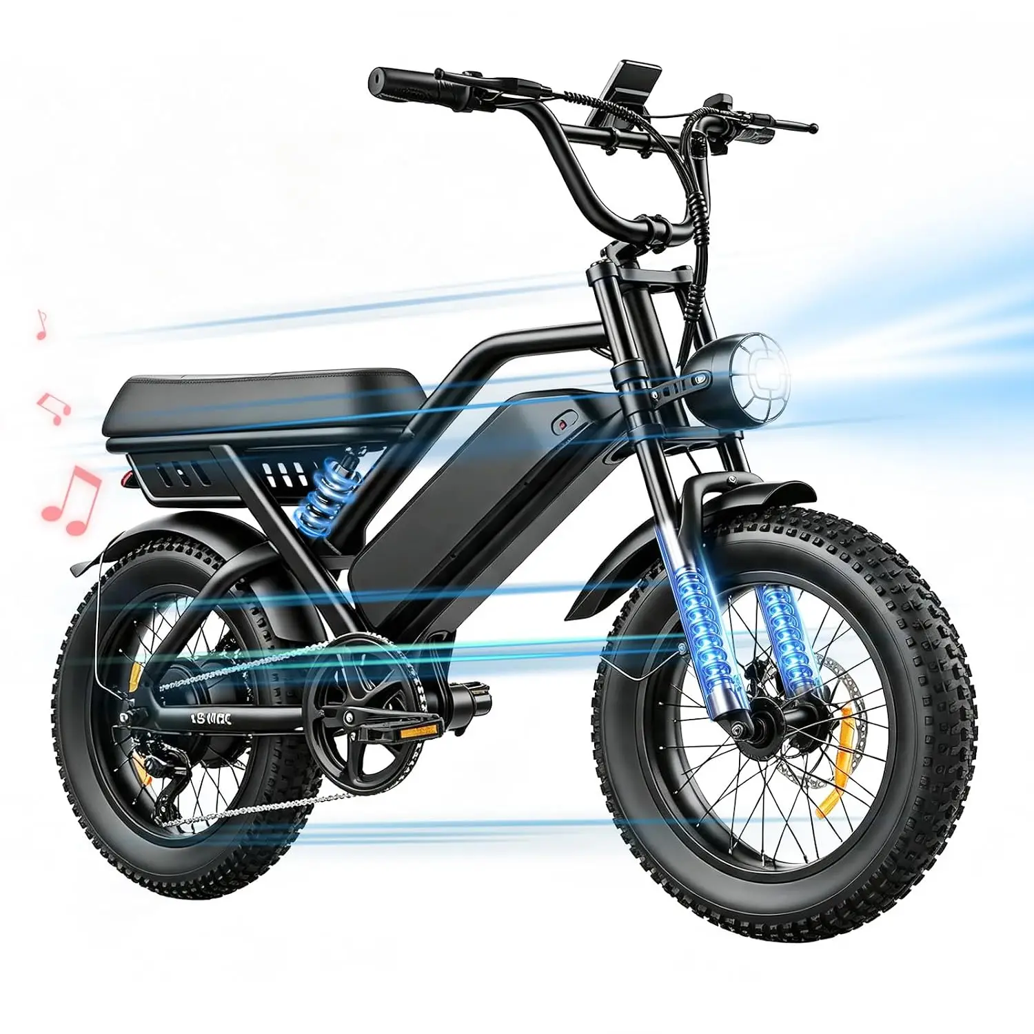 Electric Bike 48V 15.6Ah Battery 16x4 Inch Fat Tire Adults, Customized