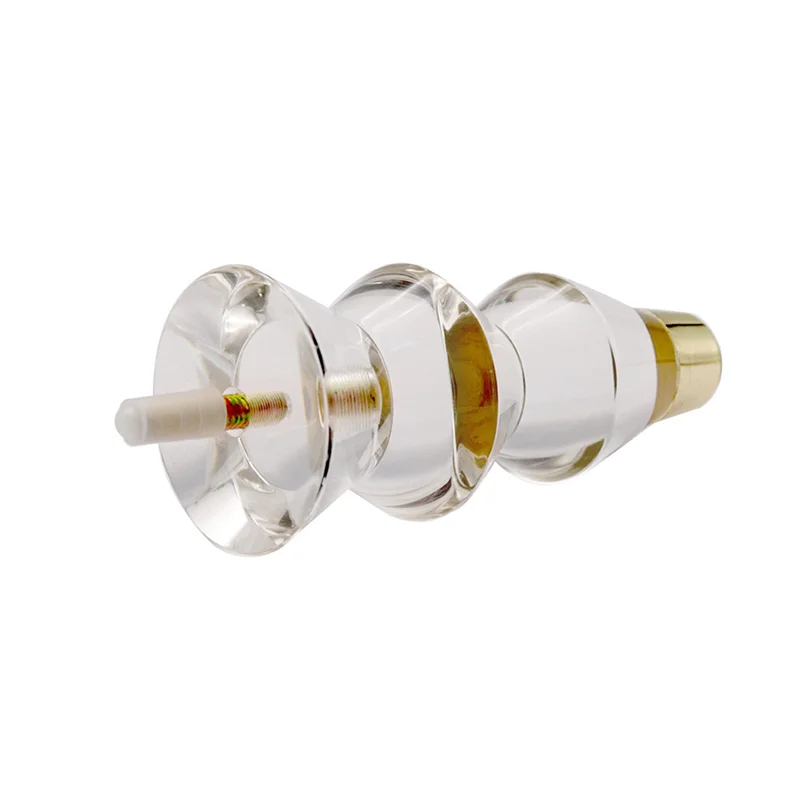 【A87T】6,9 inch acryl meubelpoten vervangende bankvoeten kast modern helder decor doe-het-zelf poten bedvoeten taps toelopende stijl set van 8