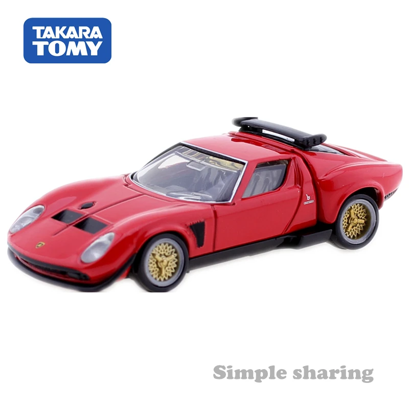 Takara Tomy Tomica Premium 05 Lamborghini Iota SVR 1:61 Car Model Replica Series Children Christmas Gifts Boy Toys 887157