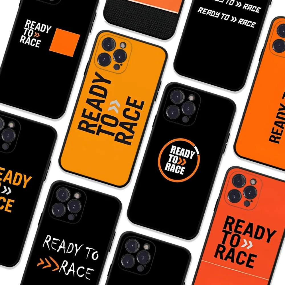 R-ready To R-race Handyhülle für iPhone 6 7 8 Plus 11 12 13 14 Pro SE 2020 MAX Mini X XS XR Back Funda Cover