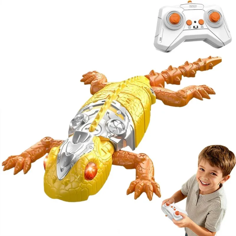 Boden Decke Wand Klettern Eidechse, Wand Crawler Roboter Gecko Fernbedienung, Elektrische Eidechse RC Auto Für Jungen-Y44A