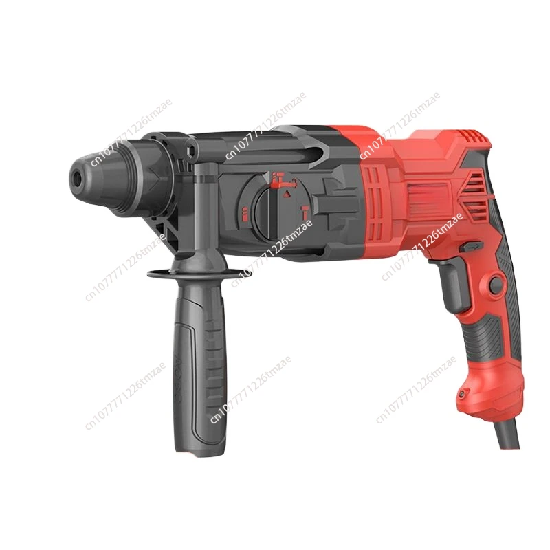 Electric hammer, electric pickaxe, electric drill, three-purpose household multi-function high-power industrial-grade concrete