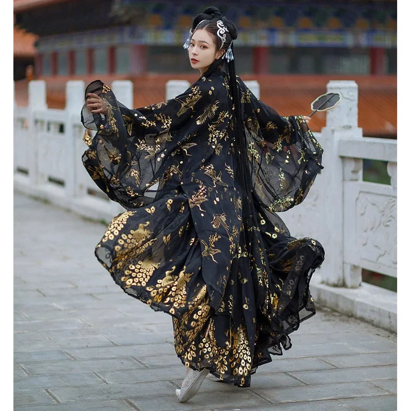 

DY202023 Кружевное платье ханьфу с павлином, комплект женского платья, традиционное китайское платье для выпускного вечера, Хэллоуина, Рождественский подарок, сказочный Китай, косплей25