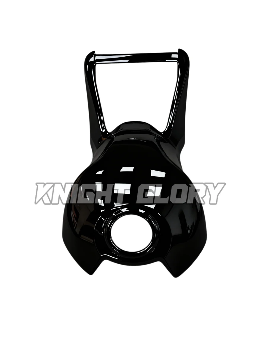 For Kawasaki ZX-14R ZX14R 2006-2007-2008-2009-2010-2011 Tank Cover Glossy Black Fuel Tank Side Panel Protector