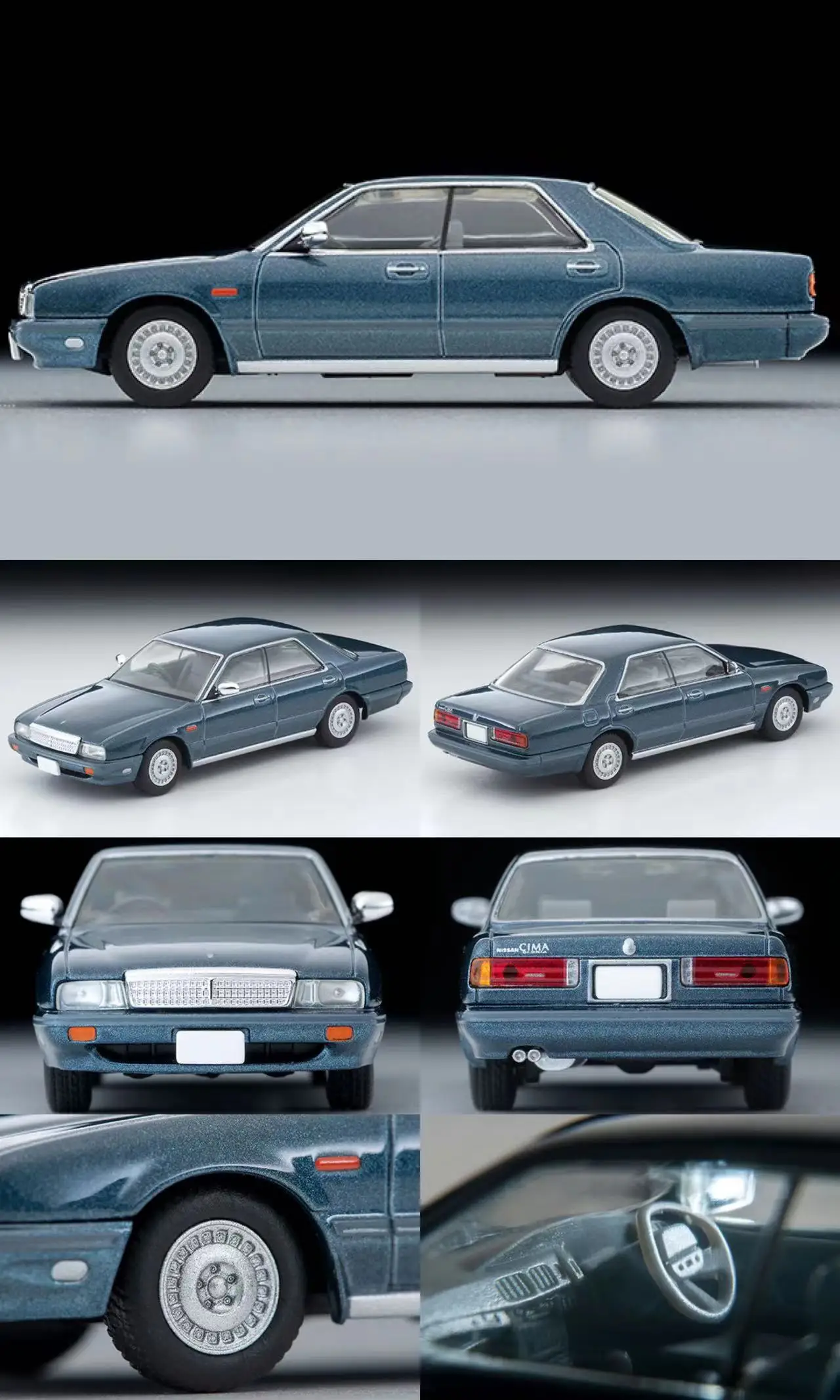 TAKARA TOMY TOMICA 1:64 TLV LV-N278a Nissan Cedric Nissan alloy compression shaft miniature model, adult decoration, boy toy,