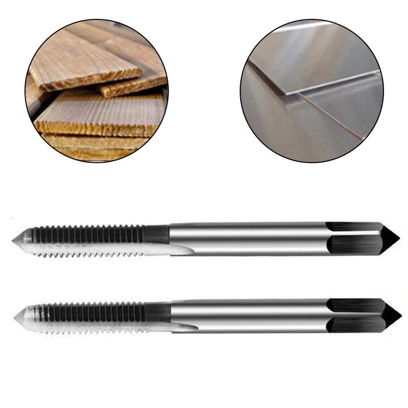 Metric Thread Taps HSS Metric Taps For DIY Projects Professional And DIY Use Versatile Sizes Convenient Usage For Auto Repair