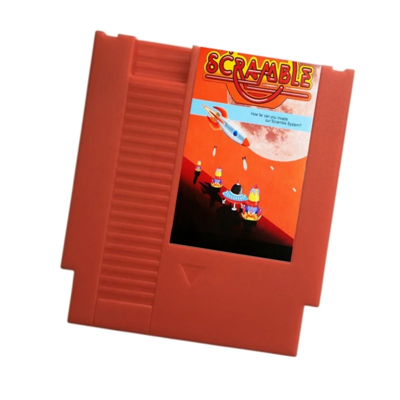 Scramble Game Cartridge for NES Console 72Pins Video Game Card