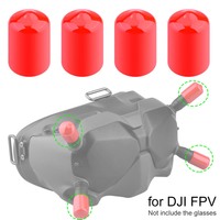 4Pcs Antenna Protective Cover for FPV V2 Goggles Antenna Sleeve Case Flight Glasses Accessories