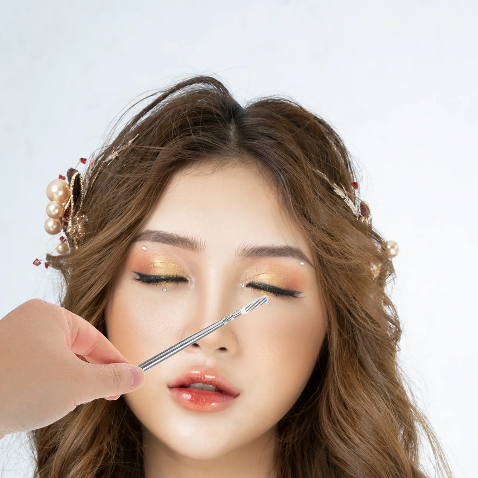 ラッシュリフトまつげセパレーターツールステンレス鋼まつげ移植スティックカーリングエクステンション用サロン美容ツール長持ちする使用