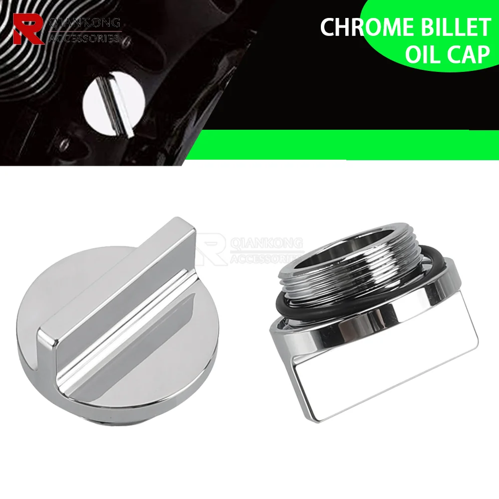 

Motorcycle Accessories CHROME BILLET OIL FILLER CAP For Kawasaki Vulcan 1600 Mean Streak Vulcan 1600 Nomad / Classic 2004-2008