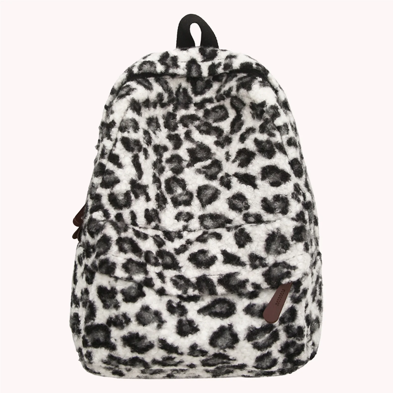 Lässiger Reise-Rucksack mit Leopardenmuster, großer Retro-Reise-Tagesrucksack, ästhetischer Rucksack für Damen, tägliche Arbeit, Reisen und Einkaufen