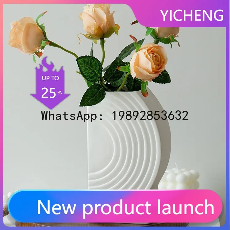 

Hp ceramic vase - unique shaped vase, instagrammable decor, creative ceramic crafts, living room ceramic ornament