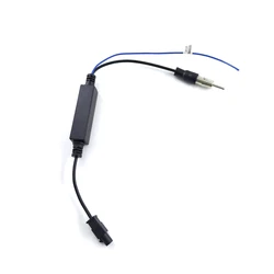 Biurlink Car Radio Antenna Aerial Adapter For VW Audi Citroen Ford Renault Bent Plug Cable Fakra Male Connector Amplifier
