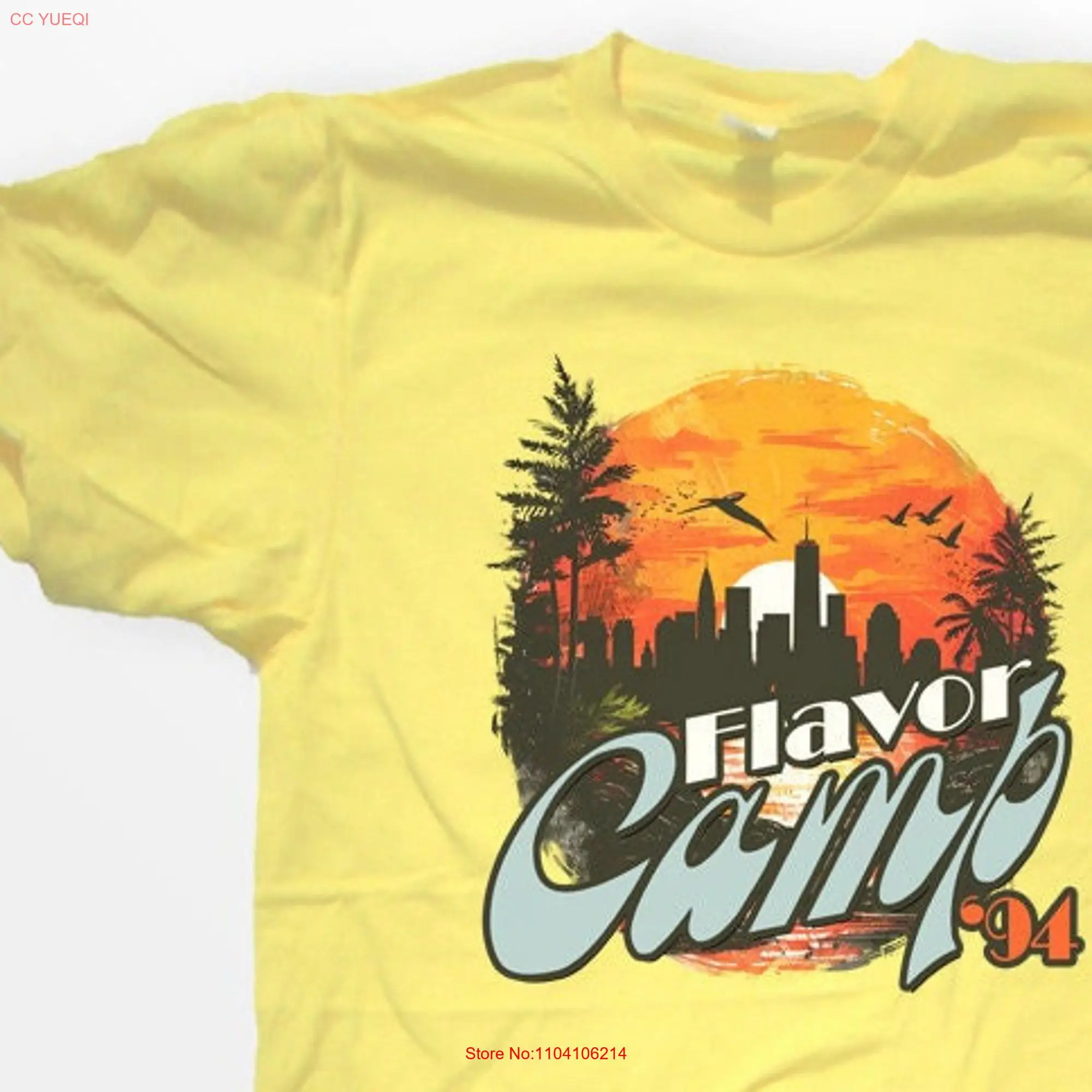 Flavor Camp T shirt '94 Vintage Summer Rap long or short sleeves