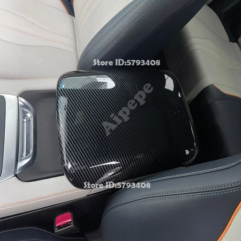 LHD for BYD Seal U Sealion 6 Song Plus 2024 2025 ABS Carbon Fiber Door Handle Window Switch Gear AC Panle Interior Accessories