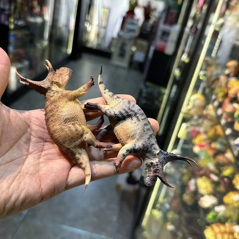 

HAOLONGGOOD1: Масштабная модель динозавра с дьявольскими рогами 1:35, Ceratopsidae, динозавр эпохи Кембрия, коллекционная образовательная фигурка, подарок