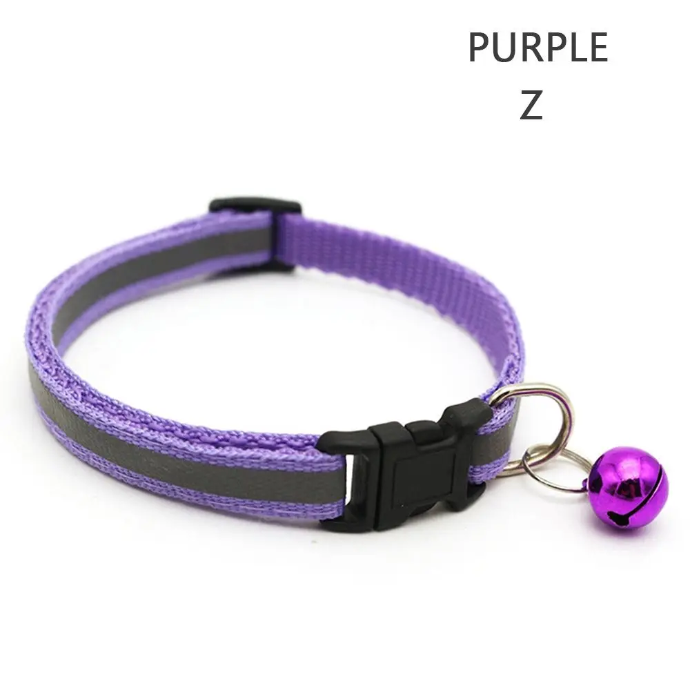 

Adjustable Reflective For Puppy Kitten Nylon Easy Wear Light Up Night Pet Collar Pet Supplies Necklace Cat Collar