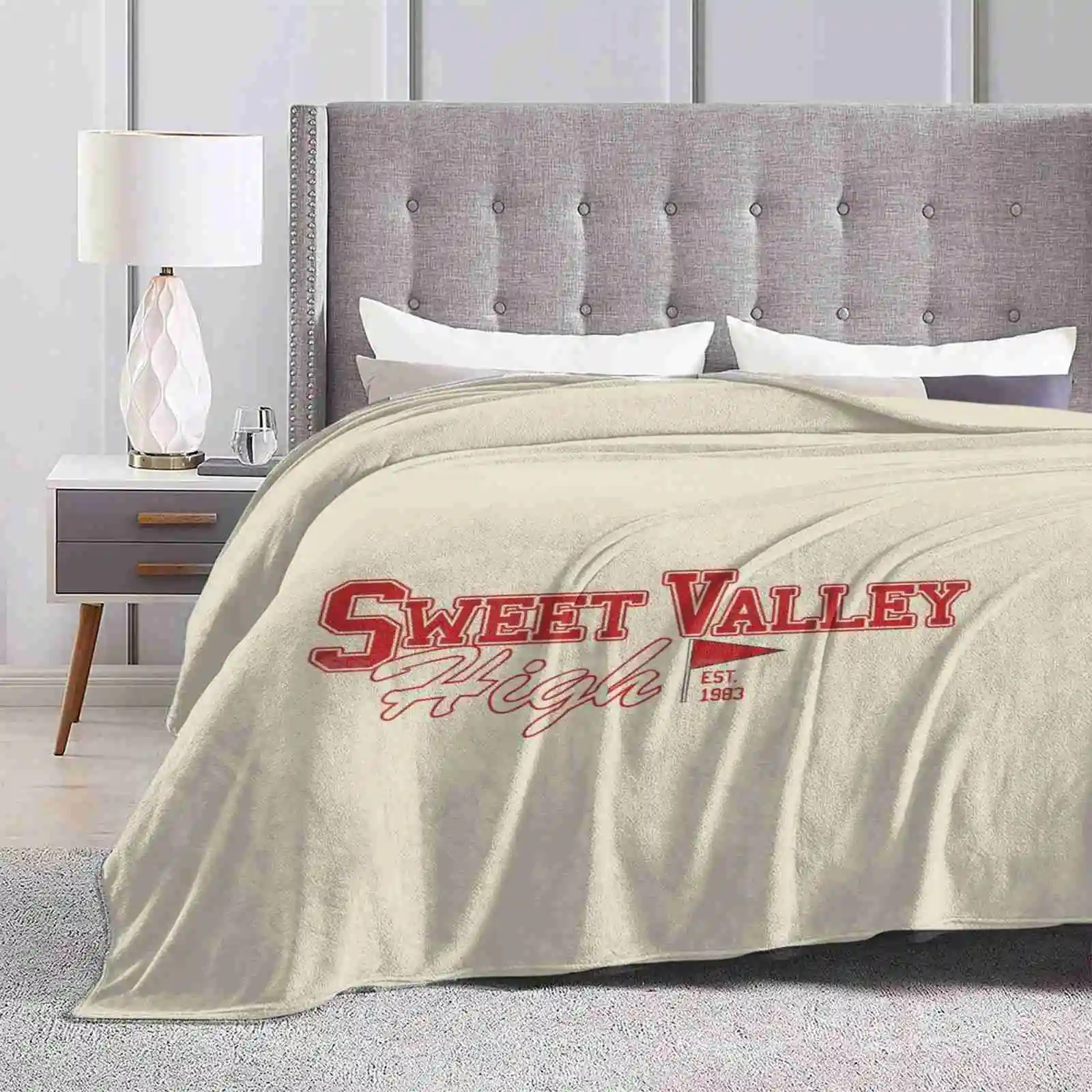 Sweet Valley High Hot Sale Printing High Qiality Warm Flannel Blanket Twins Books Elizabeth Wakefield School Sweet Valley High