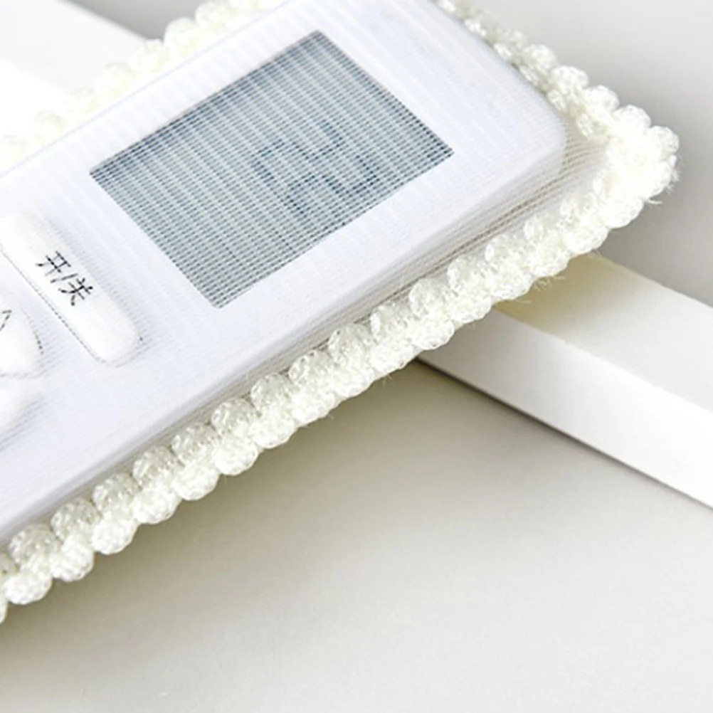 

Bow Remote Control Set European Style Lace Cover Creative Beautiful Air Conditioner Fabric Beige