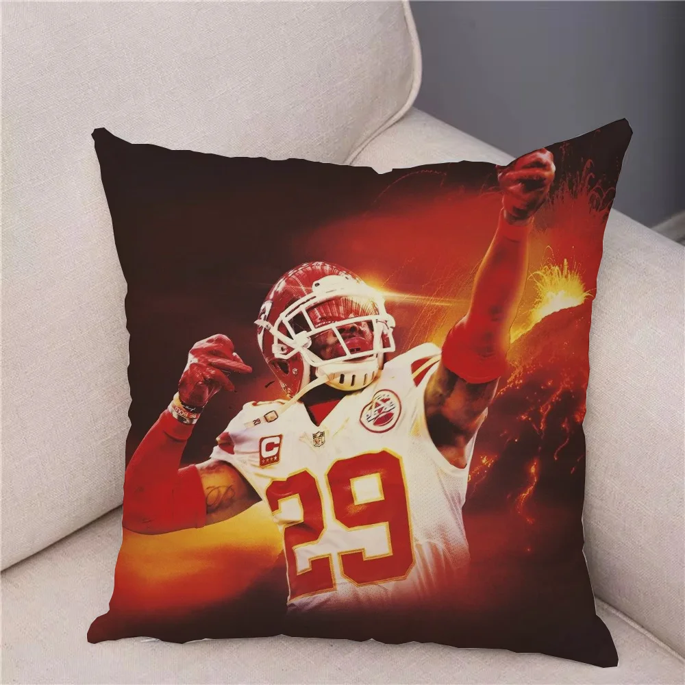 KansaS CityS ChiefS Room Decorating Items Decorative Pillows for Sofa Pillow Cover for Pillows Cushion Covers Living Room Home