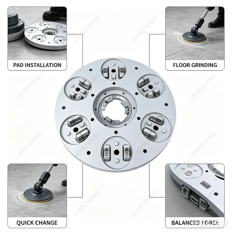 for Multifunctional Floor Cleaning Machine Accessories, 18 Inch Grinding and Polishing Machine, Polishing Machine, Brush Disc