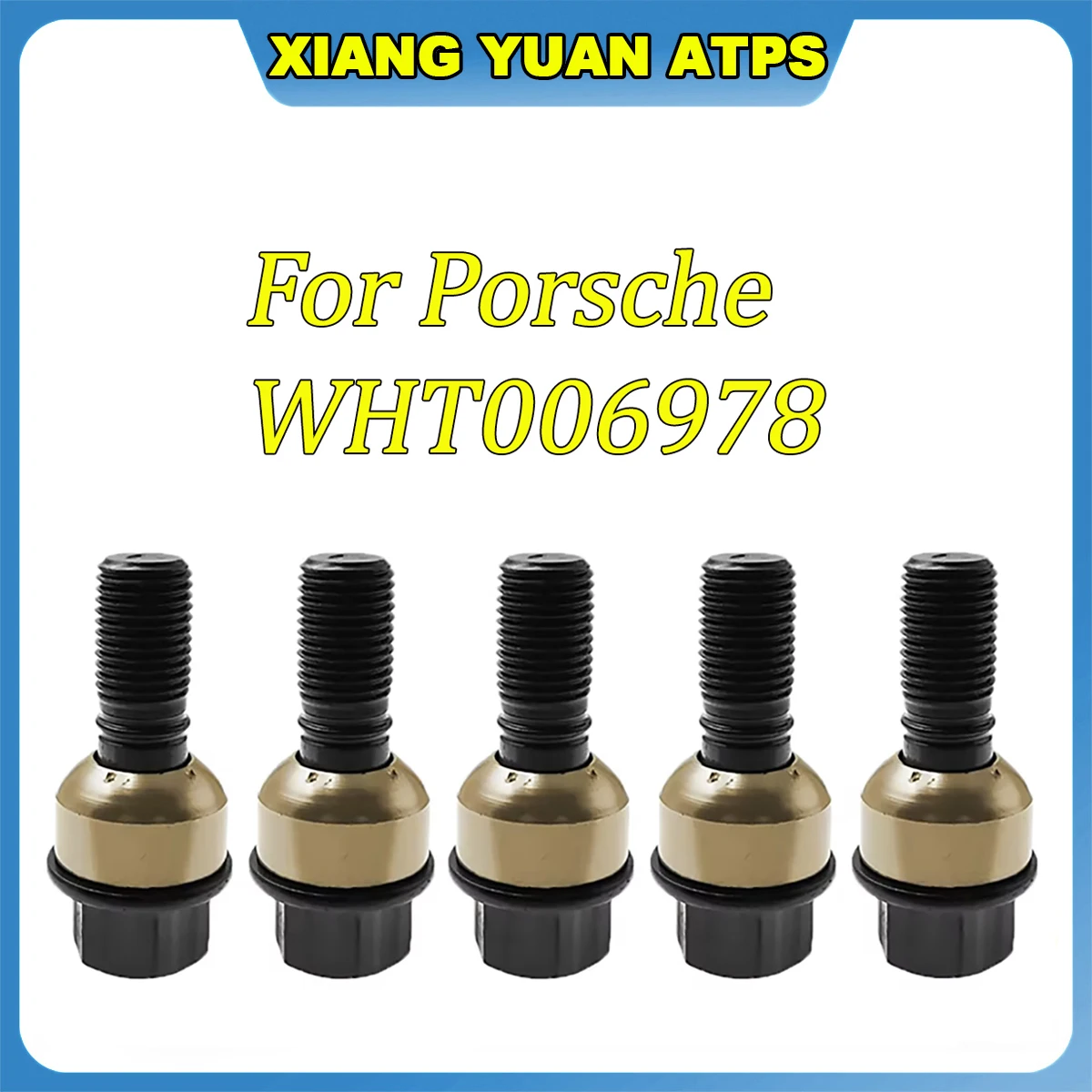 

1/4/5pcs M14*1.5*44 WHT006978 Wheel Lug Bolt For Porsche 911 997 Panamera Cayenne Boxster WHT 006 978 99736120301 99736120302