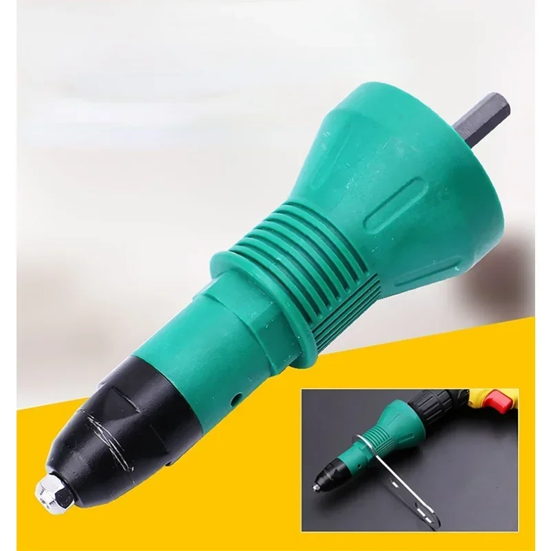 Rebite elétrico porca broca adaptador, 2.4, 3 0/4. Cordless Riveting Drill Adapter, Insert Nut, Acessórios para Ferramentas Elétricas, 2mm, 4mm, 8mm