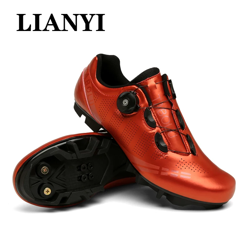 

LIANYI Men's Hot-selling Road Mountain Bike Shoes Large Size 47# Outdoor Sports Cycling Competition High-quality Cycling Shoes