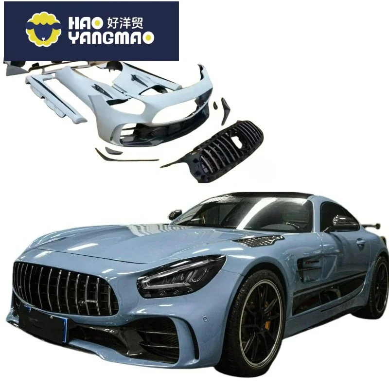Suitable for High-Strength FORMercedes AMGGT/GTS/GTC Autoclave-Cured Body Kit Carbon Fiber Front Bumper, Rear Bumper, Diffuser,