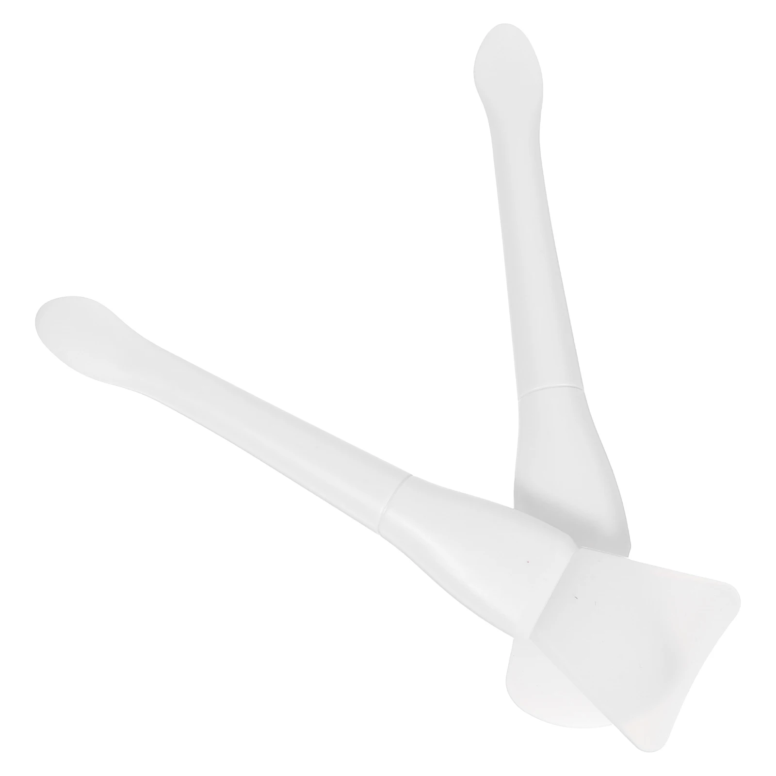 

2pcs Silicone Spatula Spoon Precision Scraper Tool For Cleaning Stamps Residual Wax Removal Durable Heat-Resistant Portable