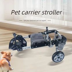 Silla de ruedas para perros pequeños y gatos – Soporte patas traseras
