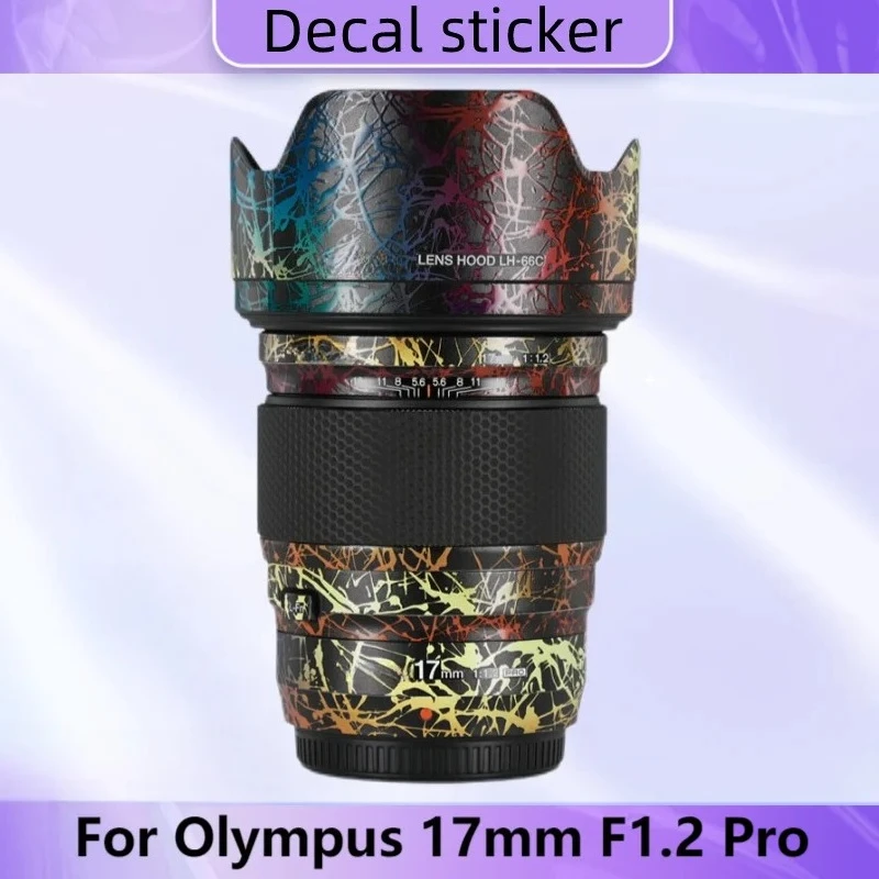

Для Olympus 17F1.2 PRO наклейка на объектив для Olympus 17 мм F1.2 PRO защитная пленка для объектива 17 f1.2 Pro наклейка 17 1,2