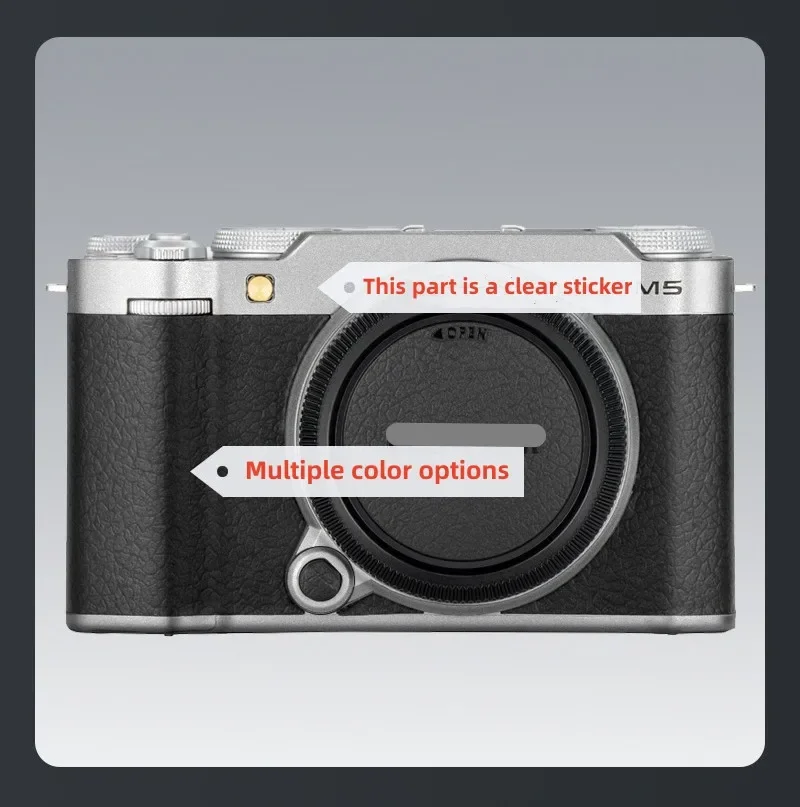 XM5 Transparent Film Customized Sticker For Fujifilm FUJI X-M5 Decal Skin Camera Vinyl Wrap Anti-Scratch Protective Coat