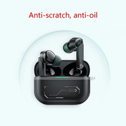 for Black Shark JoyBuds Shockproof Wireless Headphone Sleeve Impact-resistant Housing Washable F19E