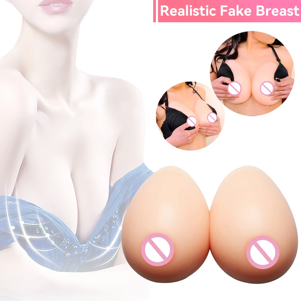 Self Adhesive Silicone Fake Boobs Sissy Silicone Breast Form Fake Chest Crossdresser For Shemale Transgender Drag Queen Cosplay