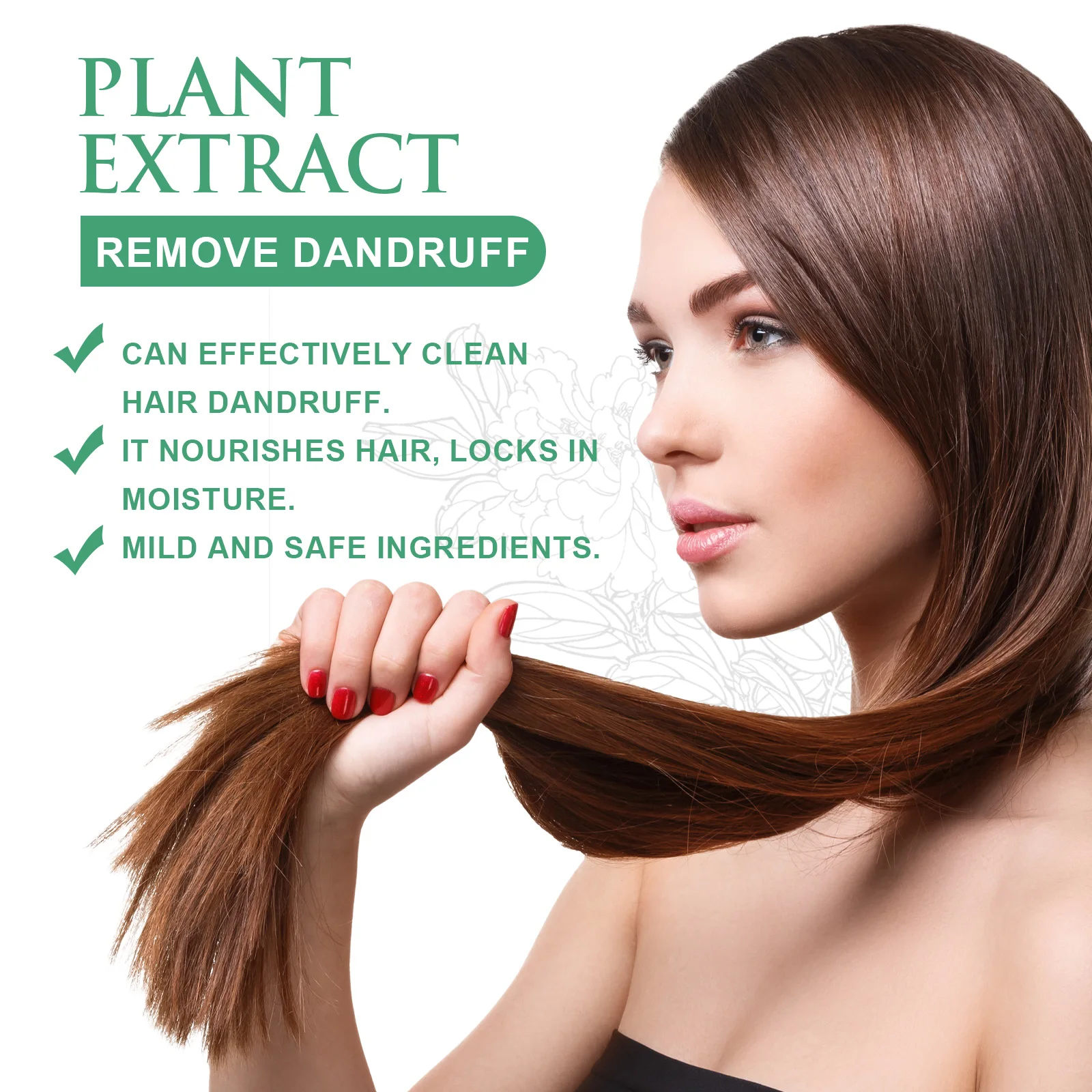 قالب شامبو مرطب للحليب - تنظيف ومغذي لطيف، يتحكم في الزيت للشعر الناعم اللامع، جميع أنواع الشعر