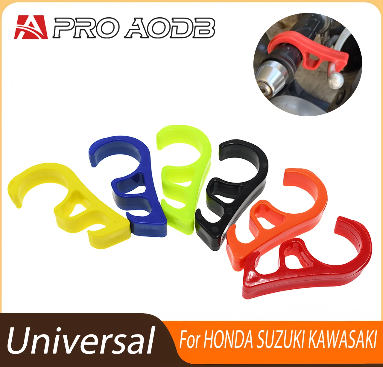 Universal Slope Parking Brake Hook Safety Lock For KTM Honda Yamaha Kawasaki Suzuki Motorcycle Electric Bicycle Parking Stopper