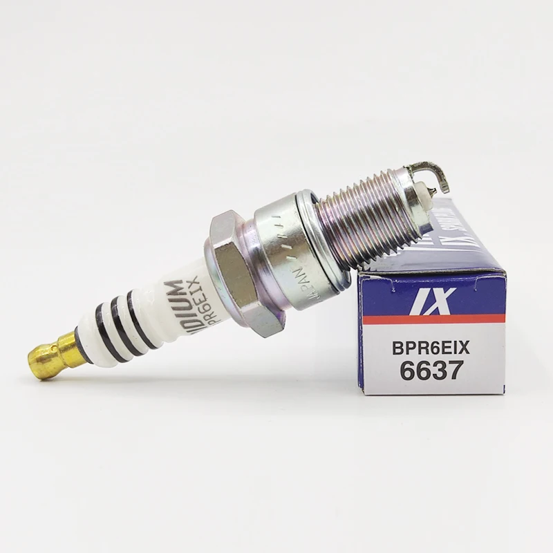 

4/20 шт./лот иридиевых свечей зажигания BPR6EIX 6637, подходят для BMW, Audi, Subaru, Nissan IW20 BPR6EIX-6637 W20EXR-ZU W20EPR-ZU11